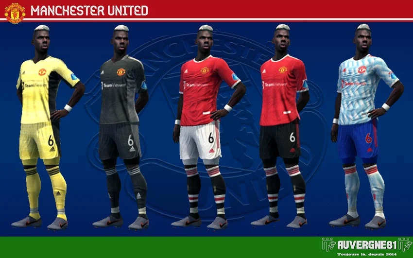 Kits Manchester United 2021-2022 For PES 2013