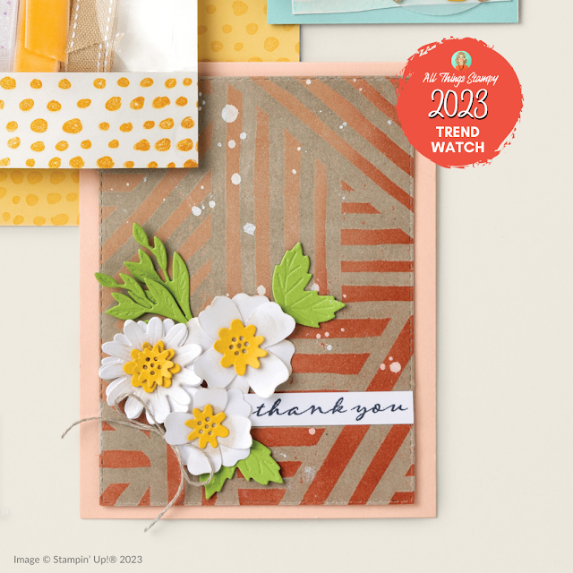 Papercraft trends 2023 stampin up card making