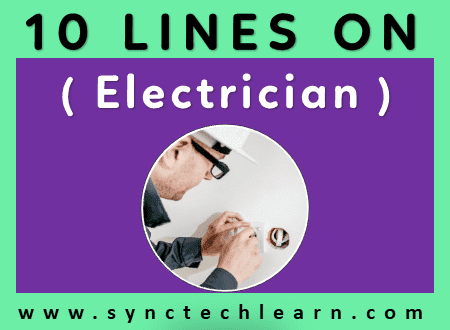 short essay on Electrician