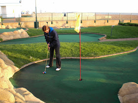 Emily Gottfried at the 2008 Castle Golf World Crazy Golf Championships in Hastings