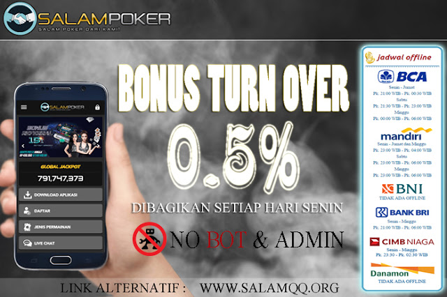 Bonus Turnover Salam Poker