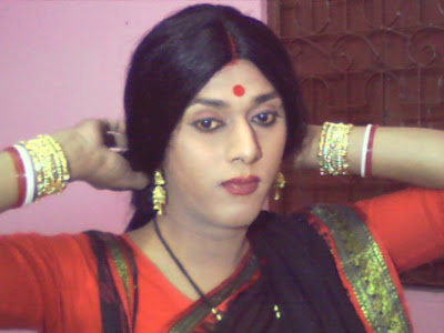 Indian Crossdressers Men in Drag My girl friend wanted me to be dressed