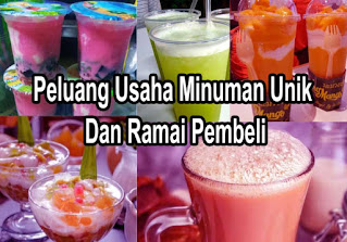 12 Peluang Usaha Minuman Unik Dan Ramai Pembeli