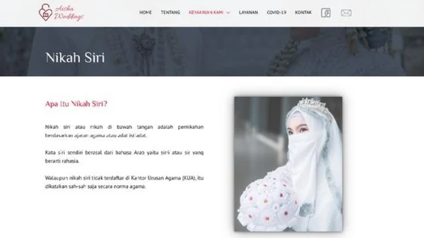 Muhammadiyah Soal Aisha Weddings: Pernikahan Dini Tak Diperkenankan UU