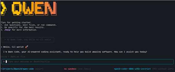 Qwen Code CLI