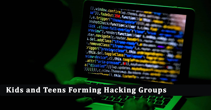 Kids and Teens Forming Hacking Groups