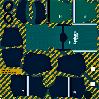 Arsenal Concept Kits Premier League 22/23 - DLS 23 Kits - Adidas