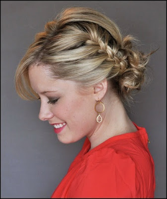 French Braid updo