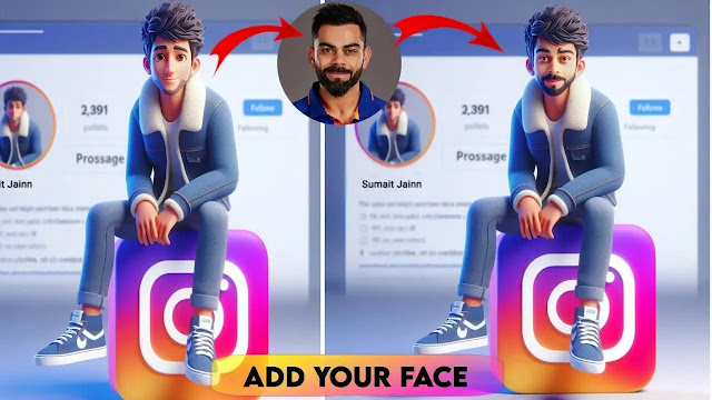 Free Creating 3D AI Social Media Profile Picture 2024