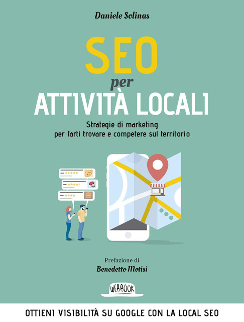 La copertina del manuale SEO per attività locali, di Daniele Solinas