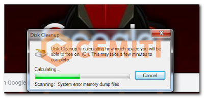 cara membersihkan file sampah di drive c