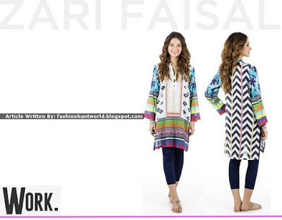 Zari Faisal Summer Eid Dresses Collection 2015