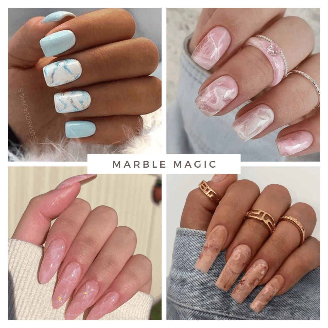Marble Nail Design Ideas
