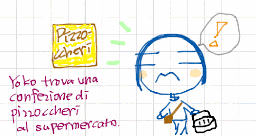 Yoko trova una confezione di pizzoccheri al supermercato. !