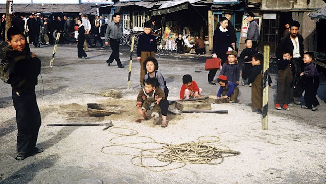 Fotografías de Seúl en los años 50 tras las Guerra de Corea