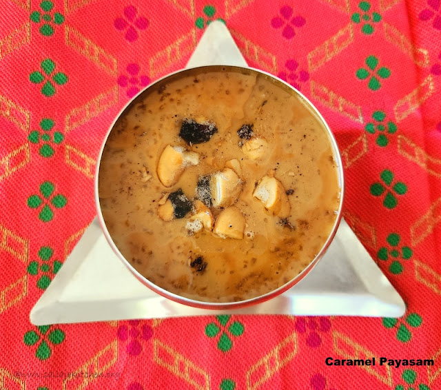 images of Caramel Payasam Recipe / Easy Caramel Payasam Recipe / Caramel Kheer Recipe - Payasam Recipes