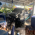Vehículo penetra al restaurante Cocomar en Montecristi.  Nota en desarrollo Texto y imágenes José Manuel Castillo.