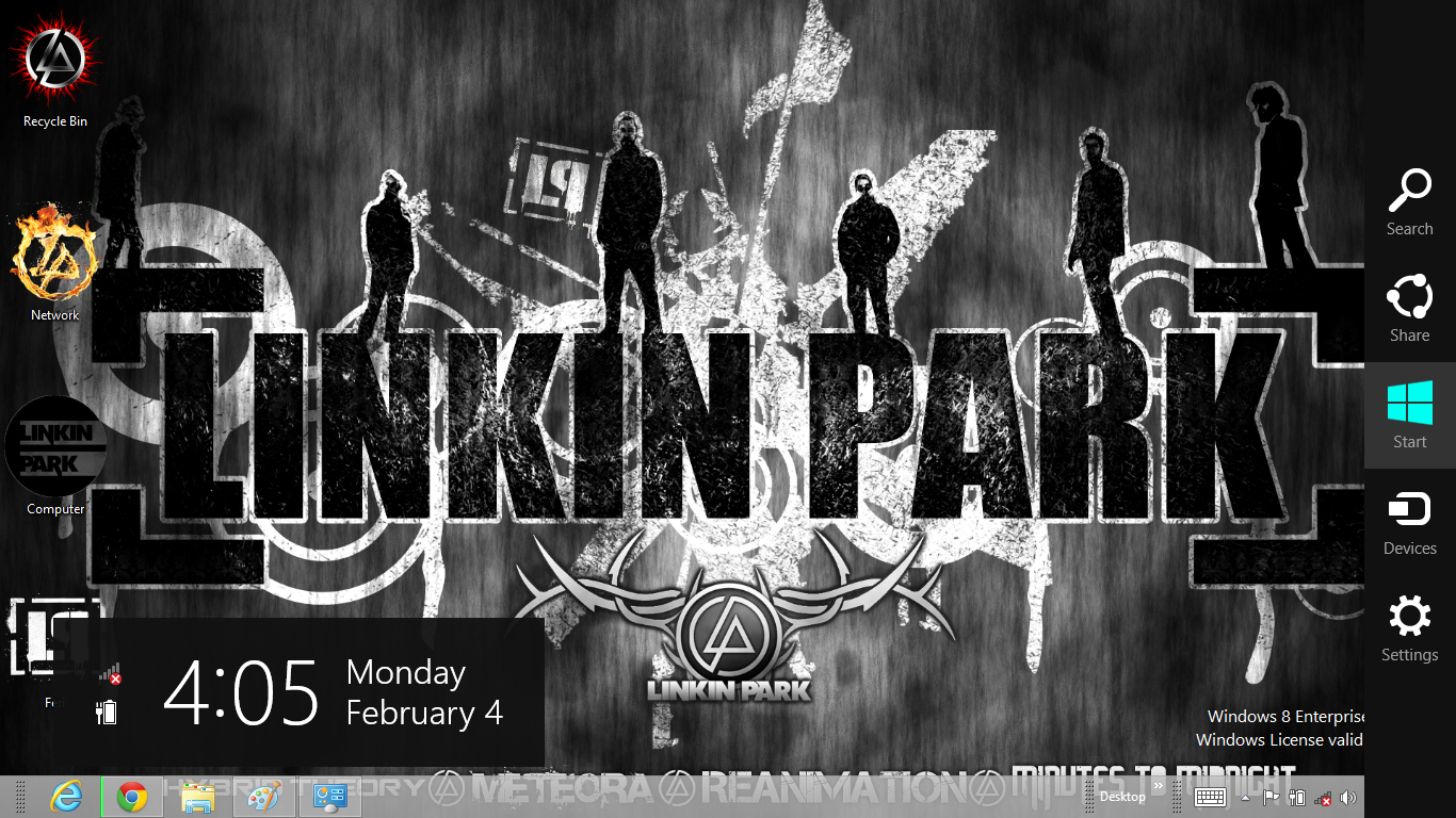 Linkin Park Windows 7 8 81 Theme DIKARSI CHEATER