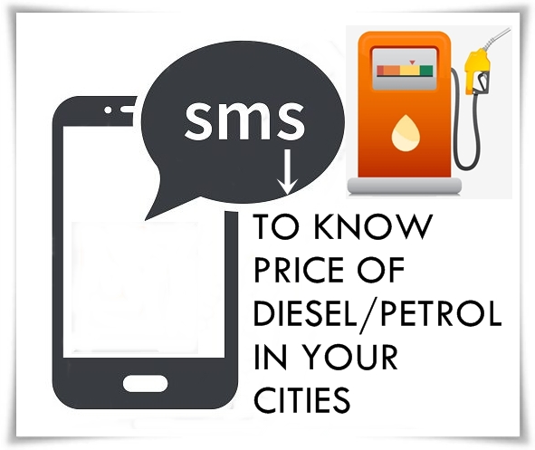 Find out the Petrol Diesel Rate of 41 cities by sending SMS to this number, check the name of your city