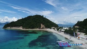 Jelajah Nusantara : Pulau Tegal Mas Keindahan Laut Lampung