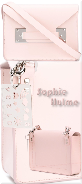 ♦Sophie Hulme pink mini Milner crossbody bag #bags #pink #pantone #brilliantluxury