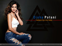disha patani hot photo, she is looking fabulous in tear "jeans and top"