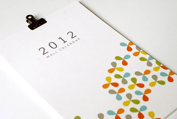 2012 wall calendar giveaway