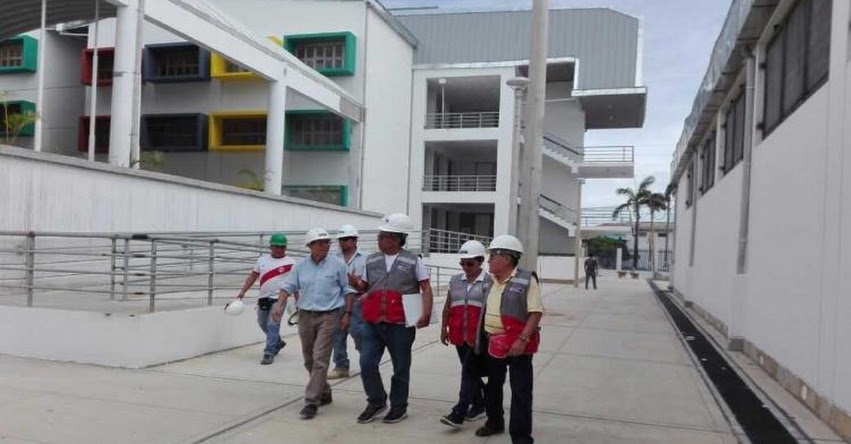 PRONIED: Obras de mejoramiento en colegio emblemático de San Martín culminarán en diciembre - www.pronied.gob.pe