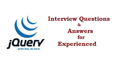 jquery interview questions and answers for experienced