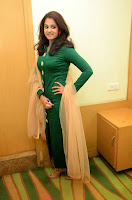 Nanditha Raj Glamorous Photos in Green web.filmyfi.com