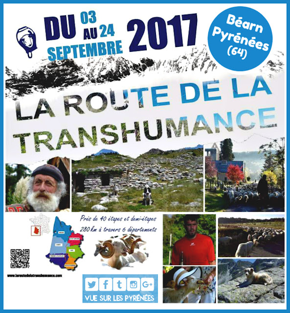 La route transhumance Béarn Pyrénées 2017 