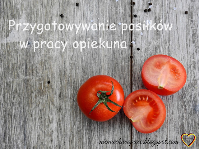 Niemiecki w opiece - Przygotowywanie posiłków w pracy opiekuna opiekunki opiekunów osób starszych