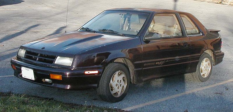 Dodge Shadow Es Turbo. 1989 Dodge Shadow ES.