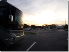 Sunset at Walmart