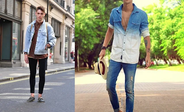 Look Masculino com Jaqueta Jeans (1)