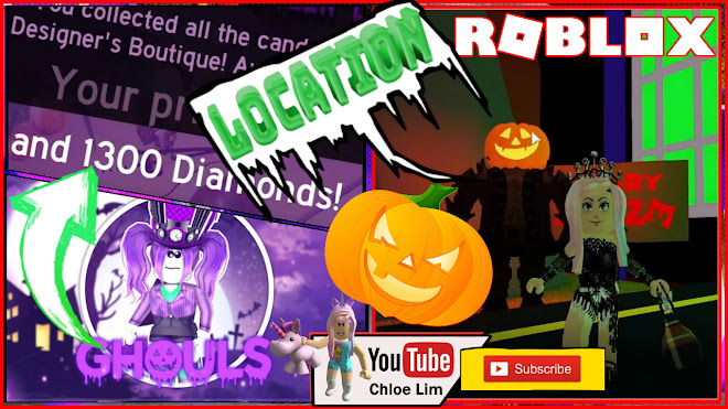 Roblox Royale High Halloween Event Gameplay! Ghouls Homestore! DIAMONDS! ALL Candy Locations!