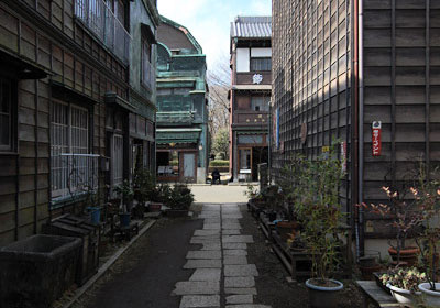 江戸東京たてもの園の路地