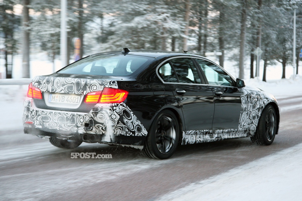 2012 BMW M5 F10 Spy Photos bmw m5 f10