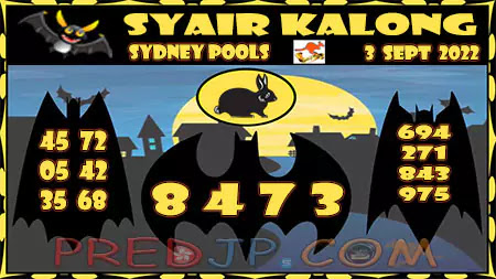 Prediksi Sydney Kalong Keramat Sabtu 3-Sep-2022