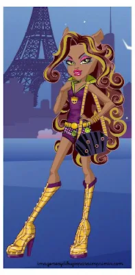 clawdeen wolfe en imagen para imprimir