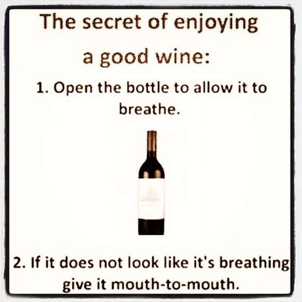 how to open wine funny quotes