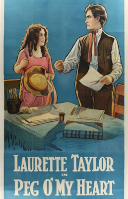 silent movie poster Laurette Taylor Russell Simpson