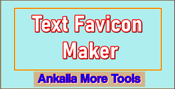 Text Favicon Maker