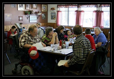 Lunch out with family