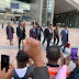 Breaking: Just After the Meeting with EU parliament, Security officers focus attention on Nnamdi Kanu as He recieves Presidential honour (See photos)