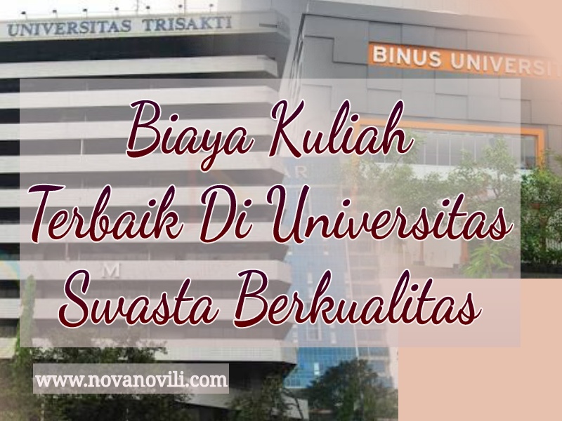 Biaya Kuliah Terbaik Universitas  Swasta  Berkualitas Nashhah