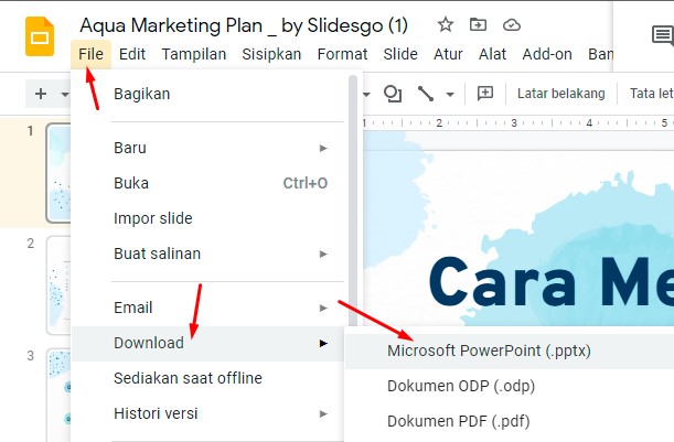 7 Cara Download PPT Di Google Slide Dengan Mudah