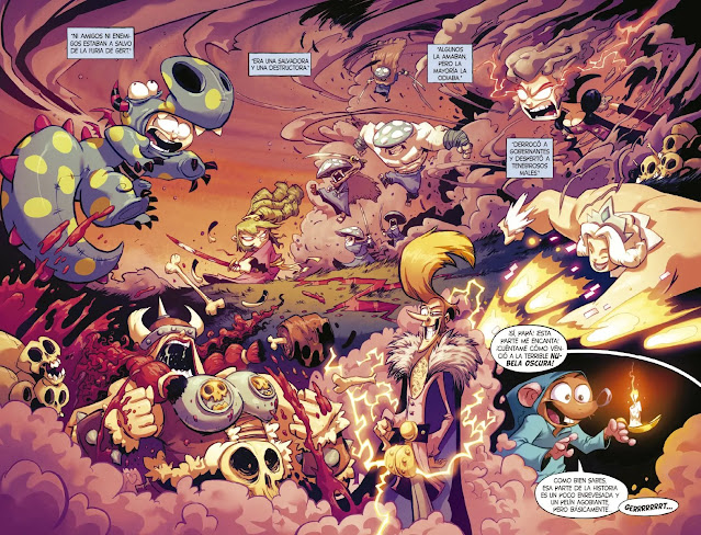 Review del cómic I hate Fairyland Vol.5 de Skottie Young - Panini comics