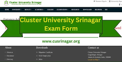 cluster-university-srinagar-exam-Form