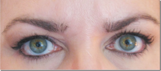 Revlon colorstay Black eye Pencil after 4 hours